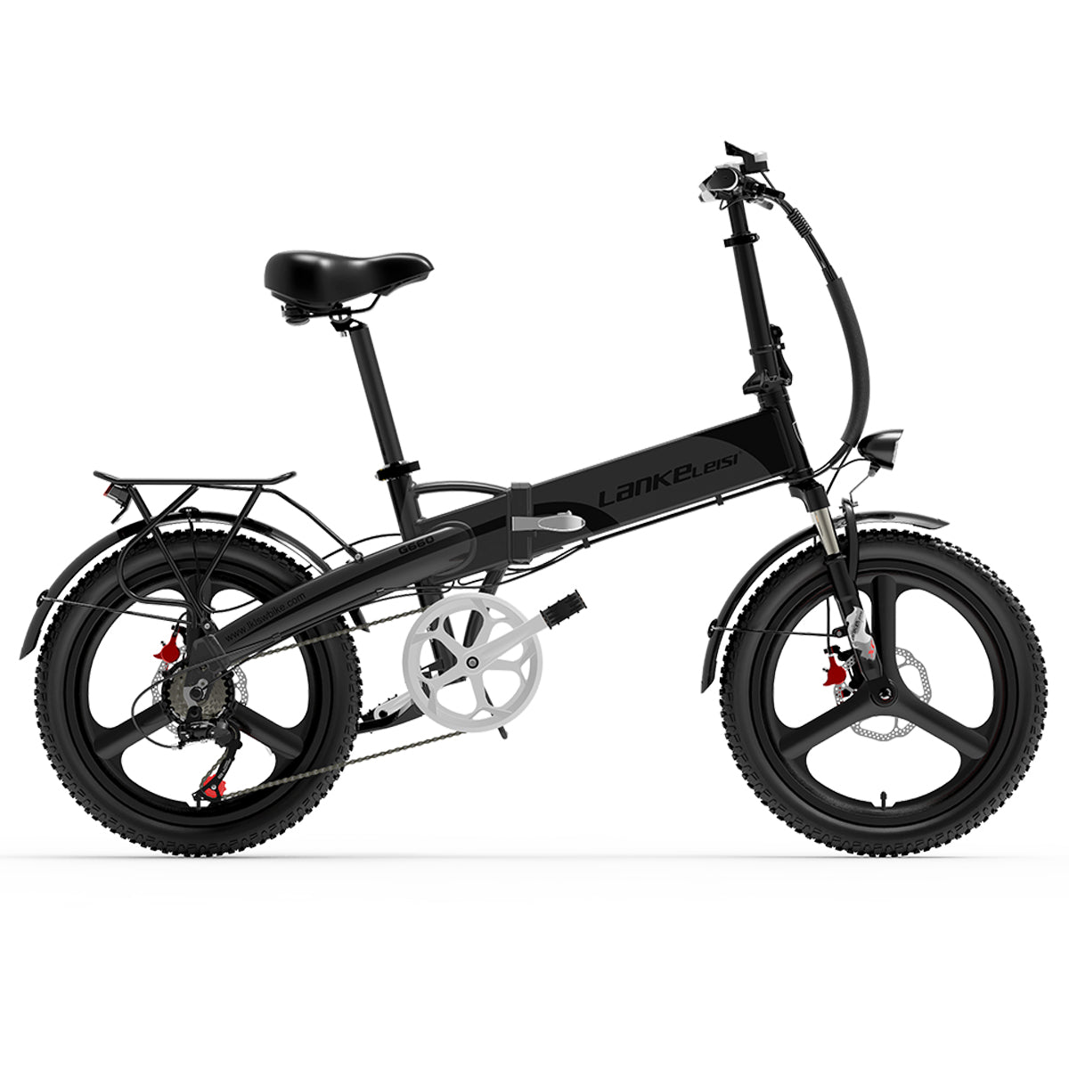 (EU Stock) Lankeleisi G660 Folding Mountain Ebike / Electric Bicycle, 48V 500W 12.8Ah Commuting Ebikes for Men and Women