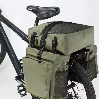 Lankeleisi Ebike-Anwendbare Tasche, wasserdicht, 37 l, großes Fassungsvermögen, kann auf dem Gepäckträger des Ebikes platziert werden