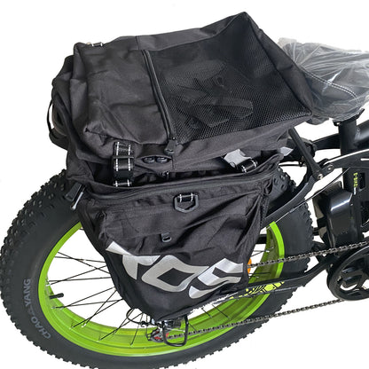 Lankeleisi Ebike Applicable Bag, Waterproof 37L Large Capacity, Can Be Placed On The Rear Rack Of The Ebike