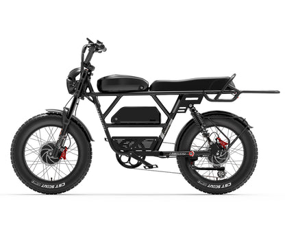 (USA EU Lager) LANKELEISI X-Black Knight 2000W Doppelmotor Maximale Reichweite 280KM