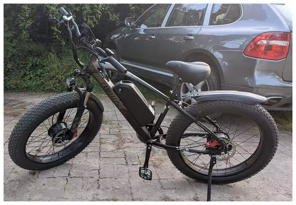 (USA, EU, UK-Lager) Lankeleisi MG740PLUS Offroad-Elektrofahrrad mit Doppelmotor vorne und hinten (Neu im Jahr 2023)