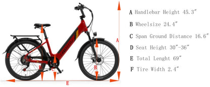 (EU Stock) Lankeleisi ES500PRO Electric City Bike（NEW IN 2023）