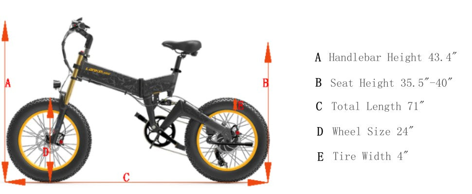 (EU UK Stock) Lankeleisi X-3000 plus-up 20 Inch 4.0 Fat Tire Snow Bike