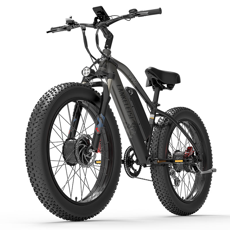 (USA, EU, UK-Lager) Lankeleisi MG740PLUS Offroad-Elektrofahrrad mit Doppelmotor vorne und hinten (Neu im Jahr 2023)