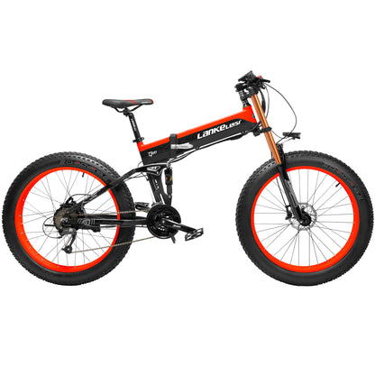 (USA EU Stock) Lankeleisi XT750 PLUS BIG FORK Fat Tire Electric Mountain Bike