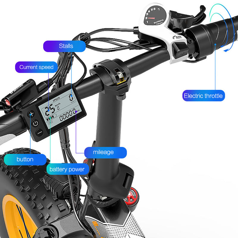 Lankeleisi X 2000 Plus Folding Electric Mountain Bike